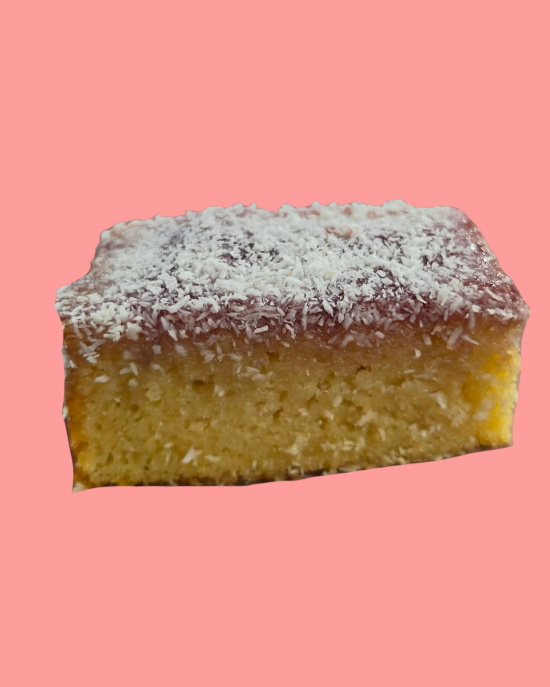 Raspberry & Coconut School Cake