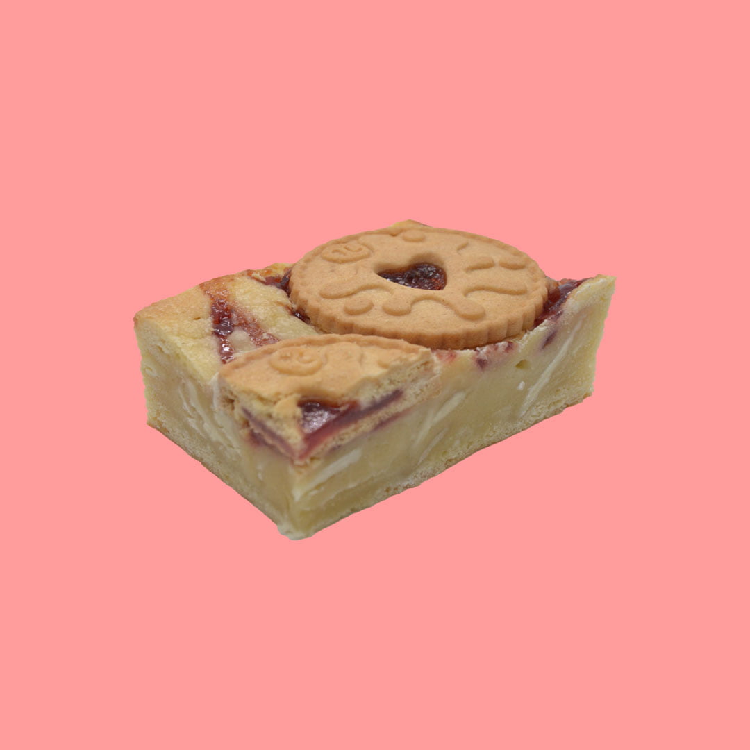 Vegan Jammie Dodger Blondies image 0