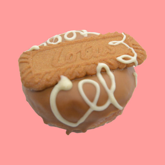 Lotus Biscoff & White Chocolate Doughnut image 0