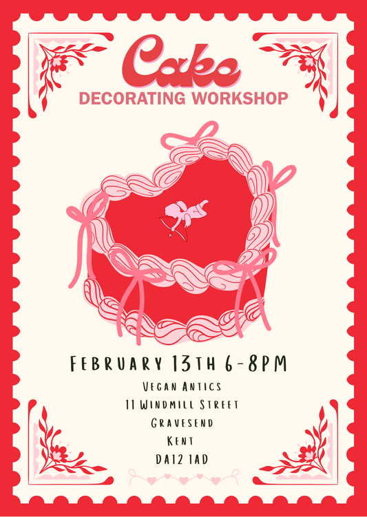 Valentine's Cake Decorating Workshop
